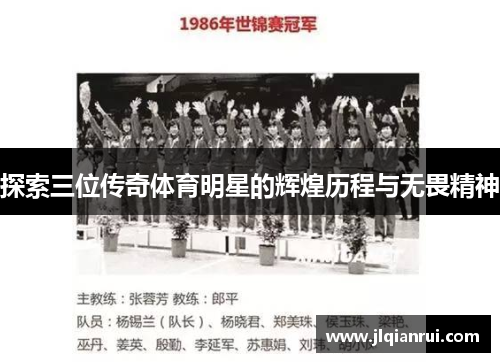探索三位传奇体育明星的辉煌历程与无畏精神